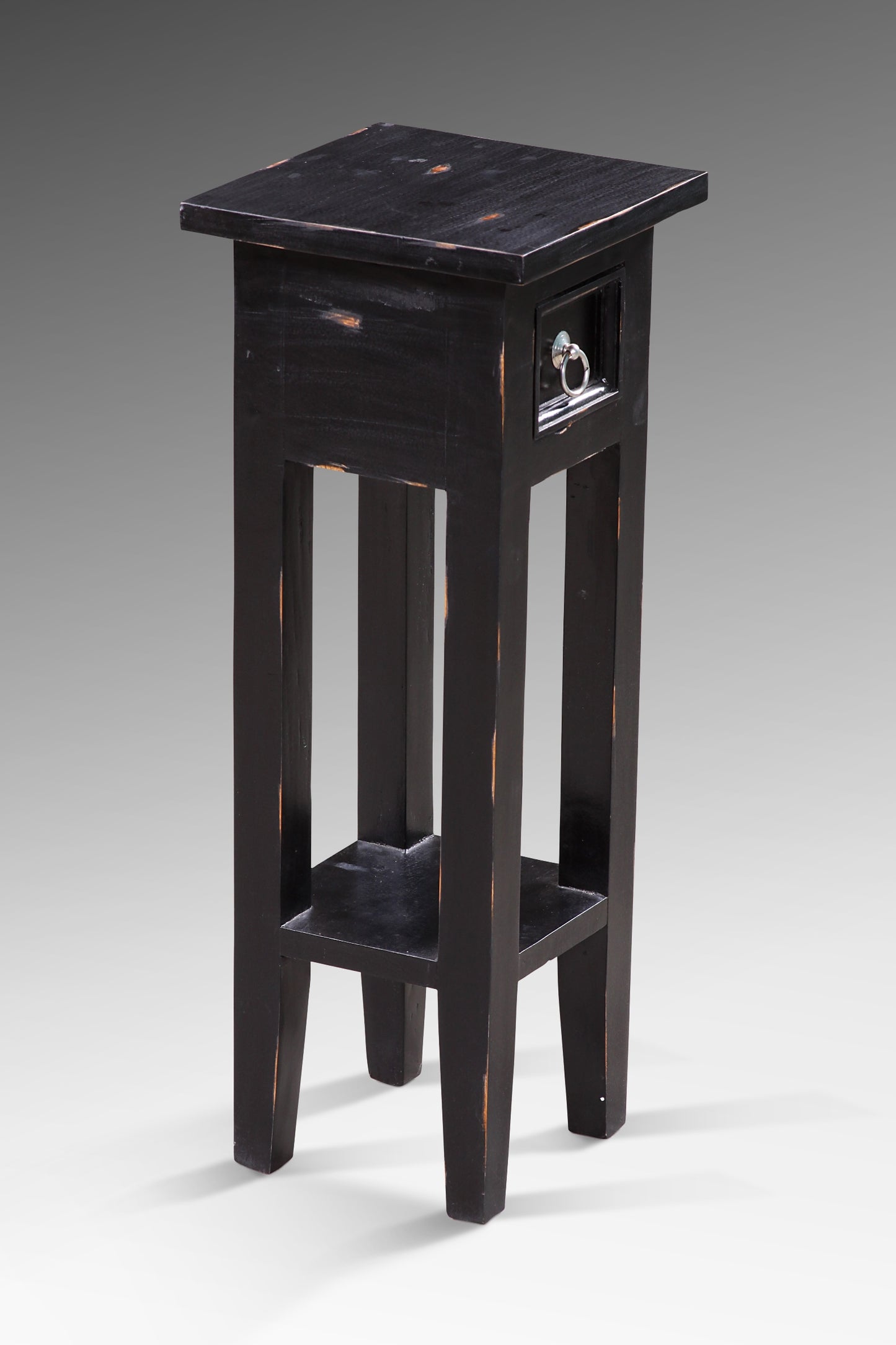 Orkney Pedestal Black Antique