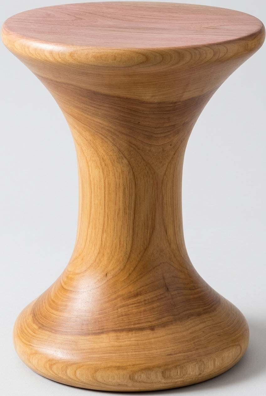 Suar stool Tamtam – boho furniture handcrafted in Bali by BaliSouk (vue 2)