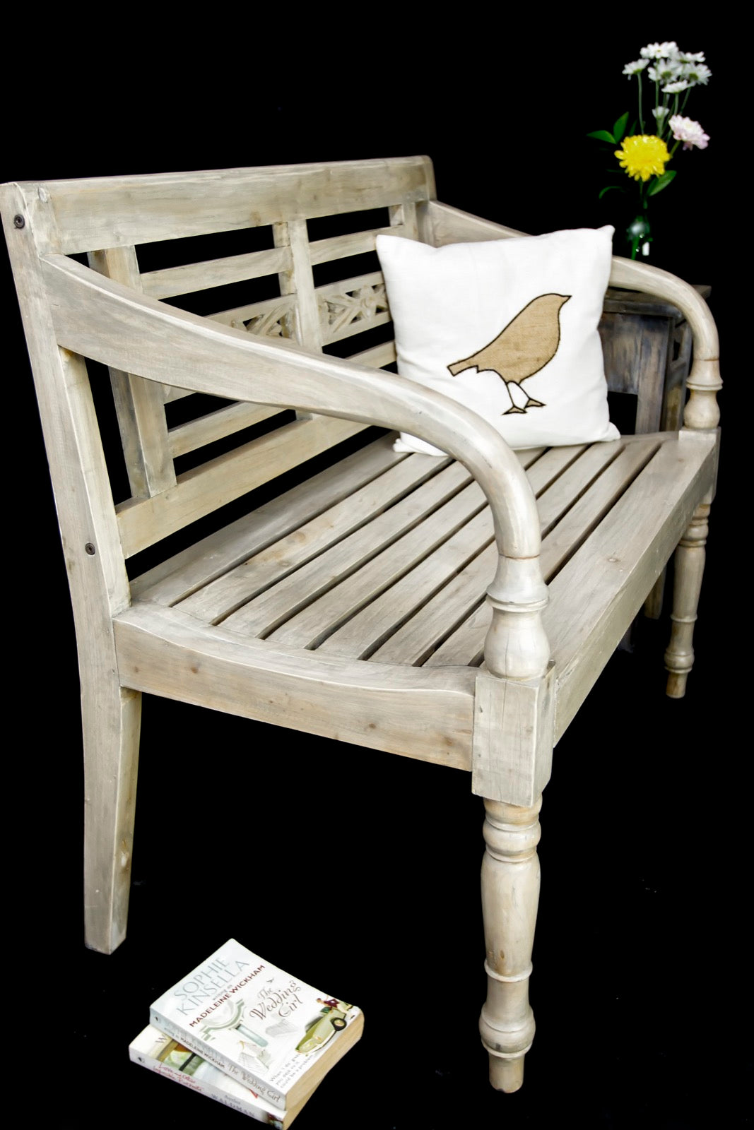 William – natural materials bench, boho furniture from Bali