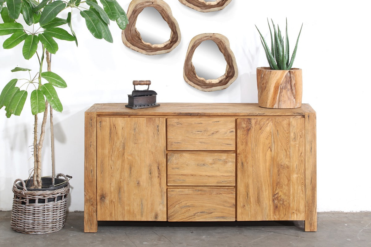 Country Sideboard 2 Doors 3 Drawers