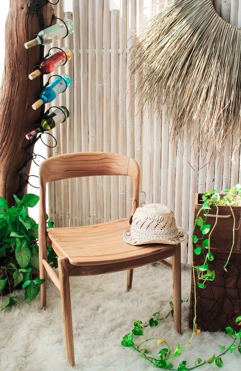 Bago Dining Chair Without Cushion