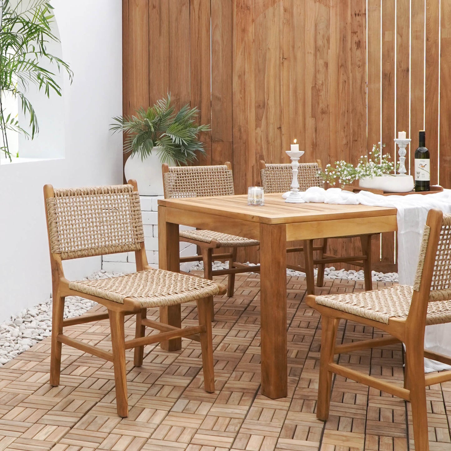 Paris Dining Chair Simple Without Cushion