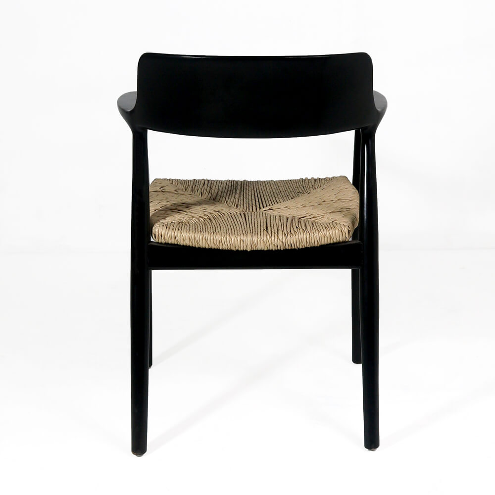 Bali Furniture – Kennedy Armchair Black Natural