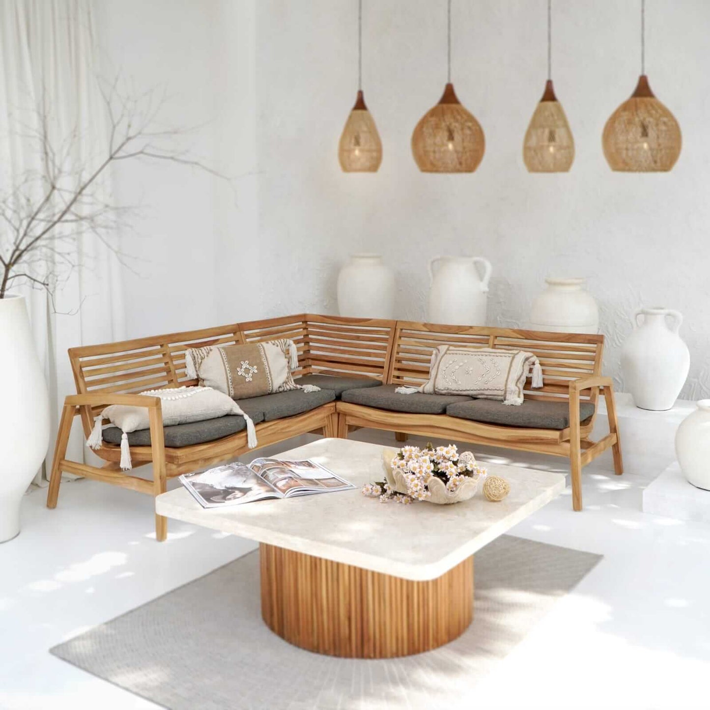 Dover Corner Set Including Five Cushion Seat