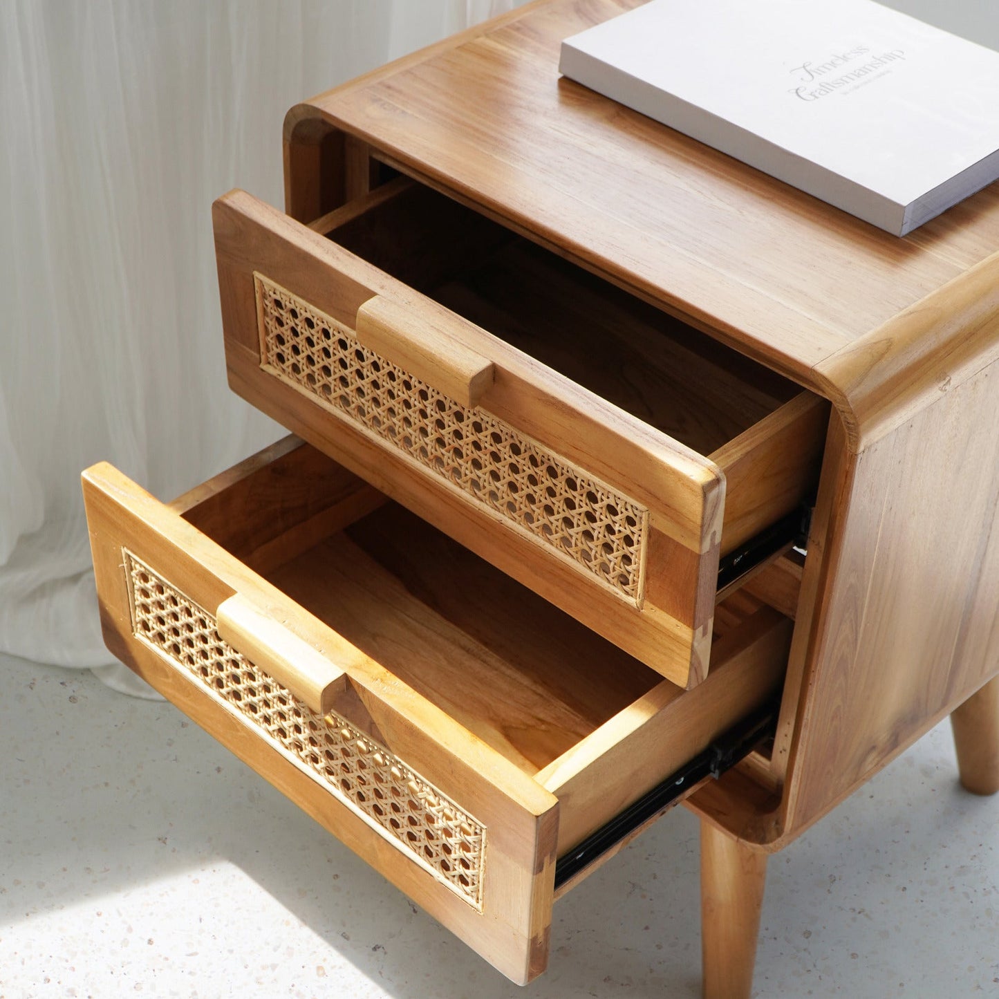 Bali Furniture – Goteborg Side Table - Two Drawers