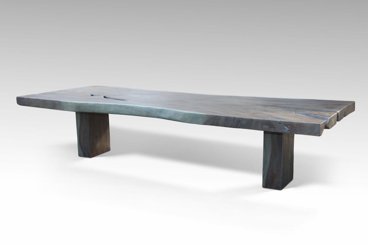 Suar wood dining table Reyha – boho furniture handcrafted in Bali by BaliSouk