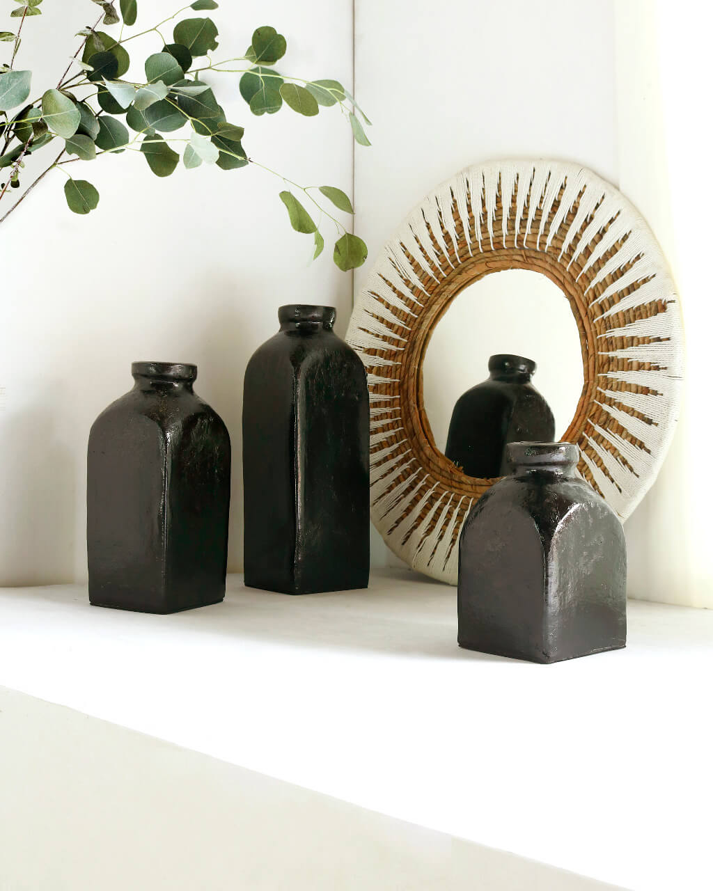 Atrum Square Pot S/3 Small