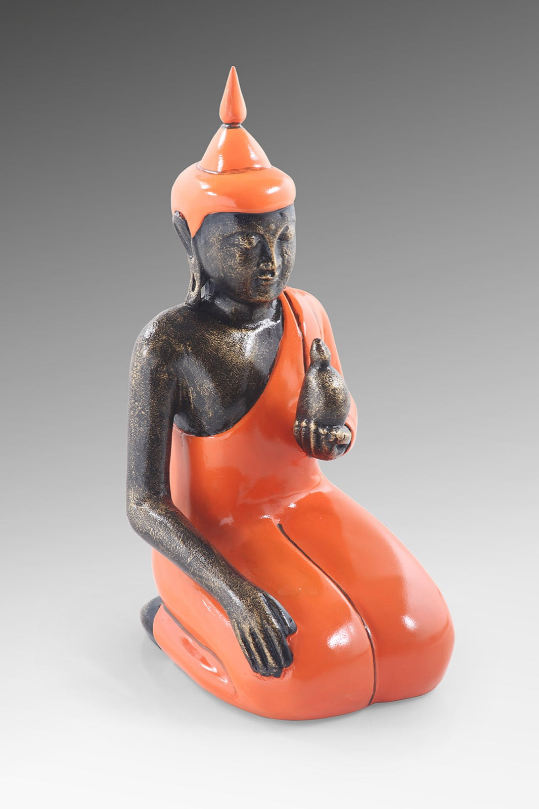 Sitting Buddha sculpture by BaliSouk – boho decor made in Bali