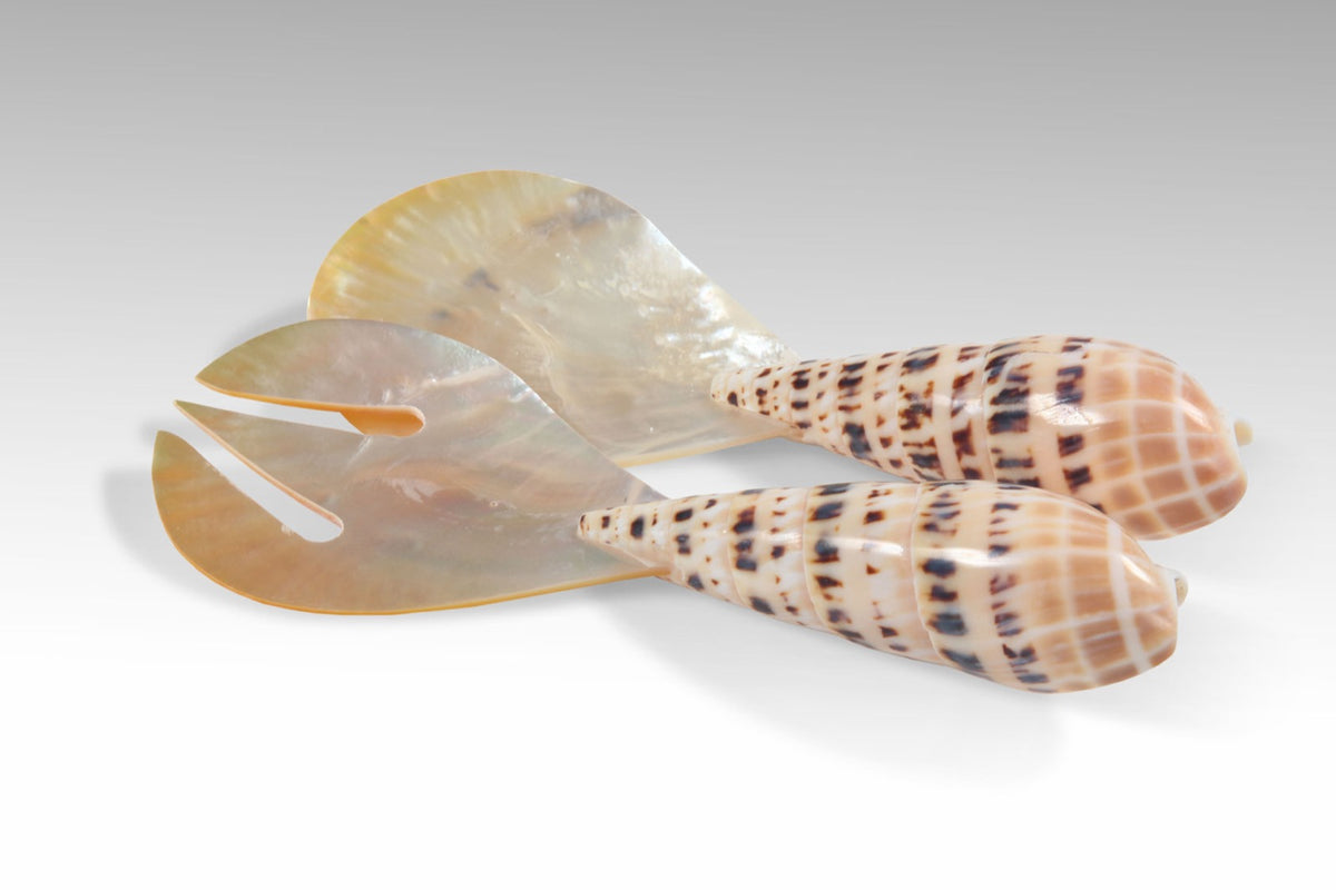 The Shell & Fork spoon – natural materials, boho decor handmade in Bali