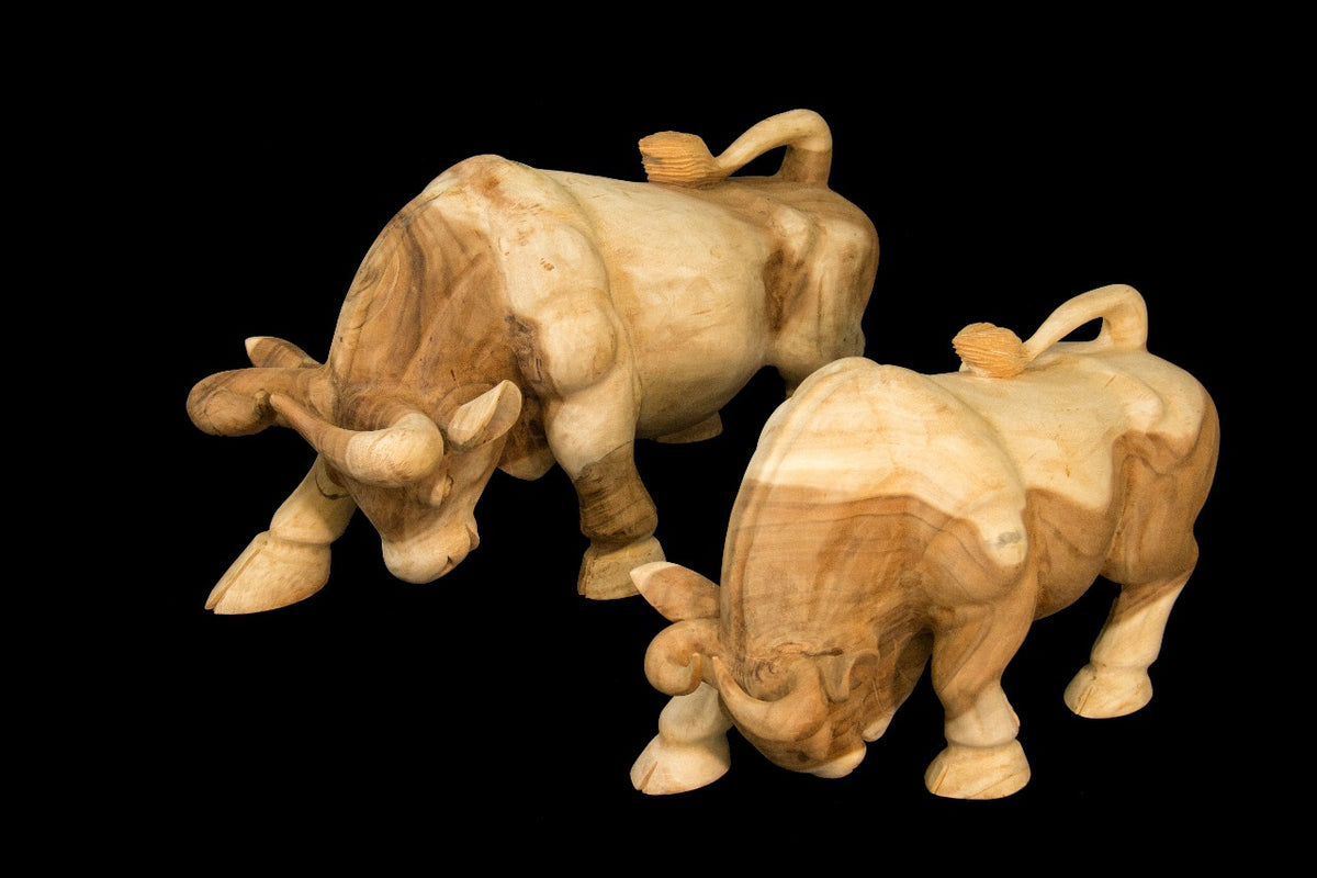 Bull decorative piece by BaliSouk – boho decor made in Bali