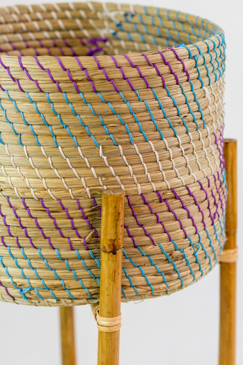Ria basket by BaliSouk – boho decor made in Bali