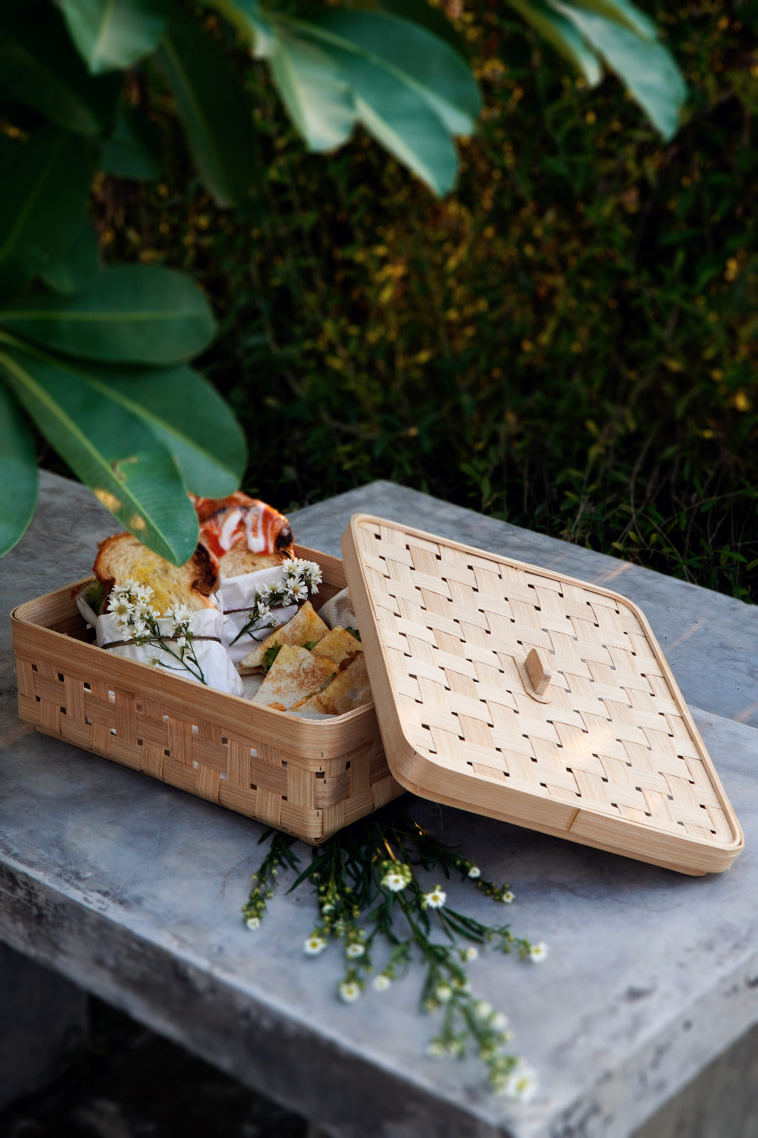 Bamboo box – Tatum – boho decor handmade in Bali by BaliSouk