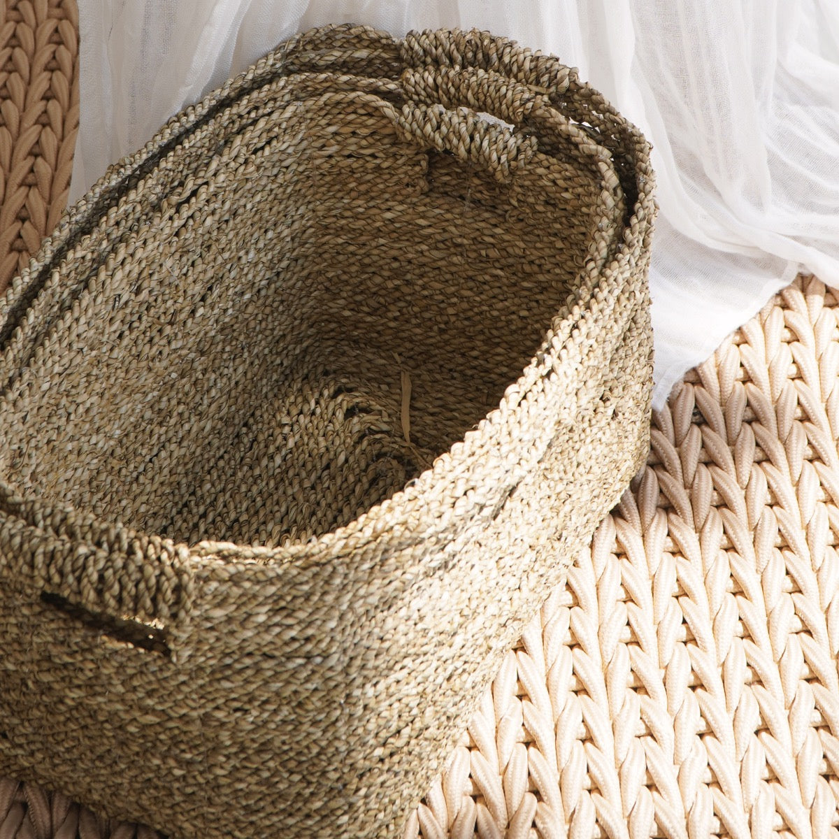 Calvin Regtangular Basket Set Of Three