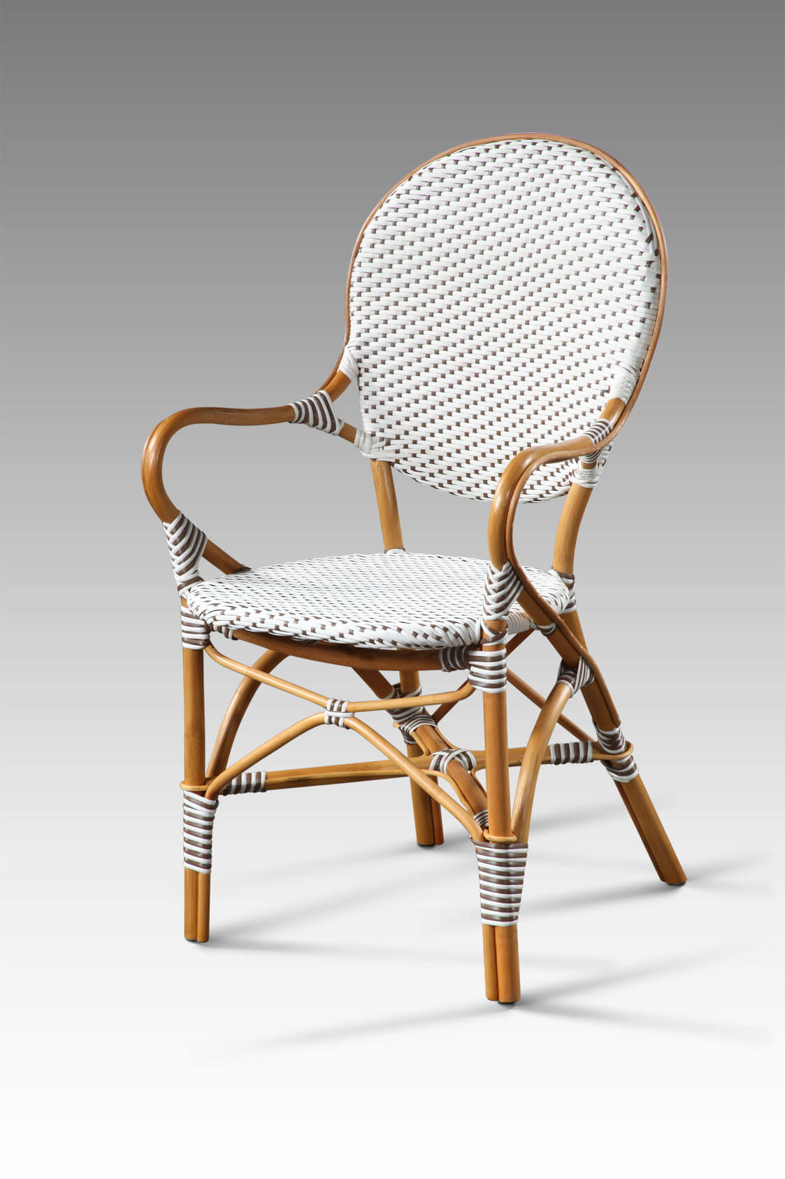 Bali Furniture – Bistro Arm Chair – The Bistro Arm Chair adds depth and char