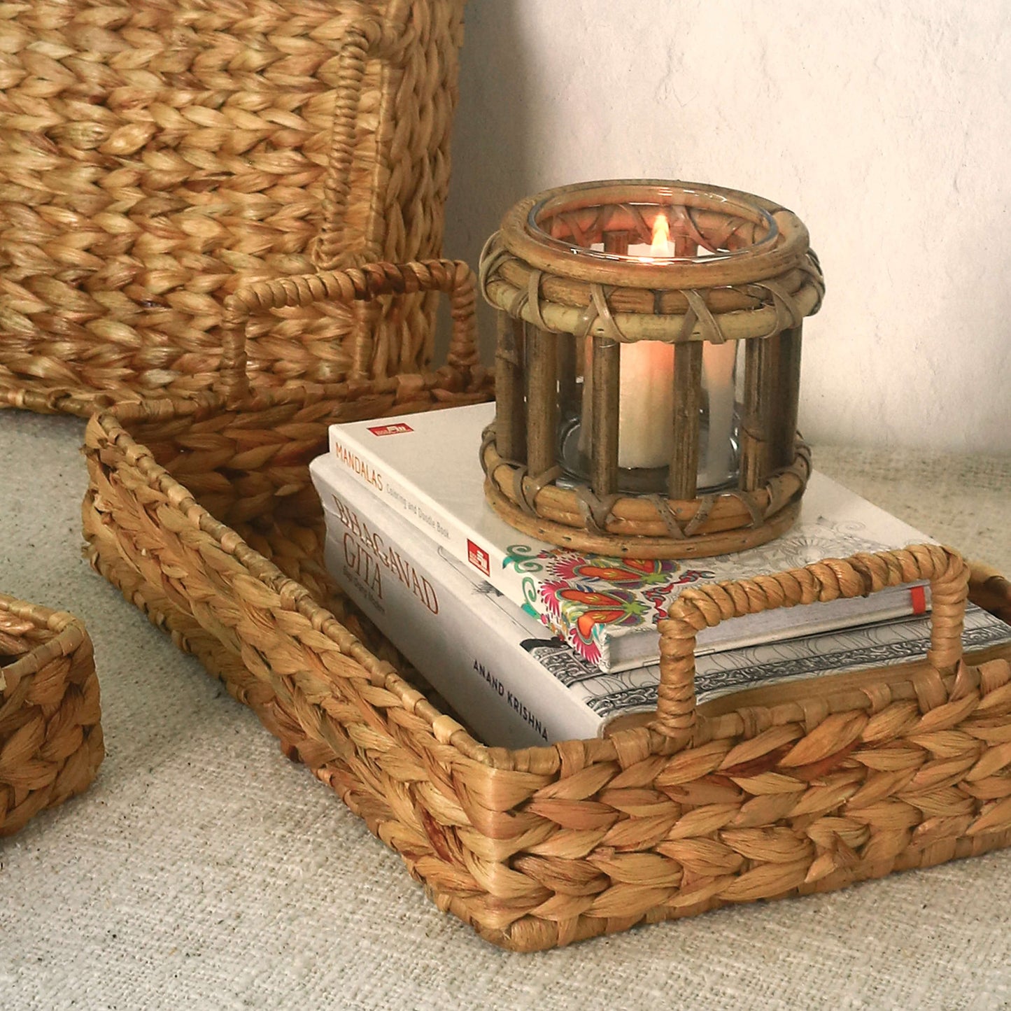 Koko T-Light Round Candle With 1 Clear Glass