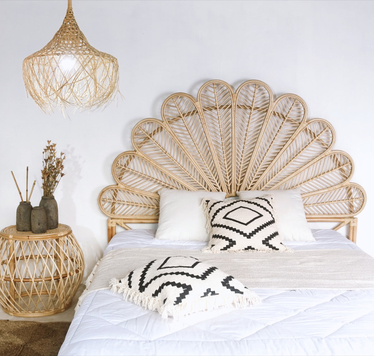 Bali Furniture – Flower Headboard Only