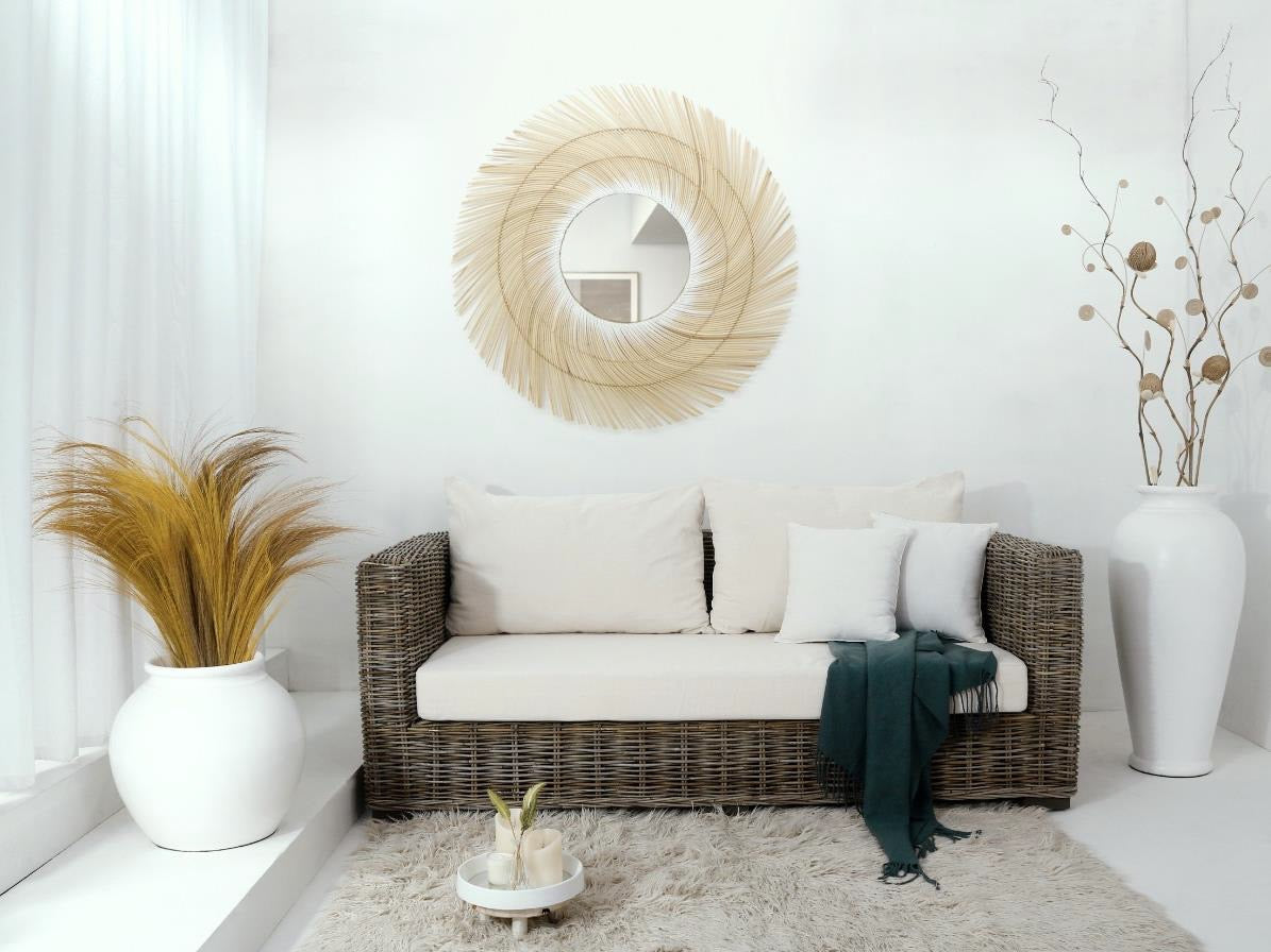 Handcrafted rattan sofa – Saint Moreno, boho furniture from BaliSouk