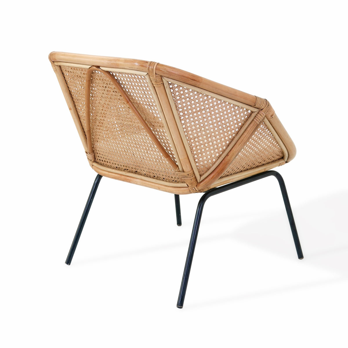 Rattan chair – Manado, natural natural materials in boho style