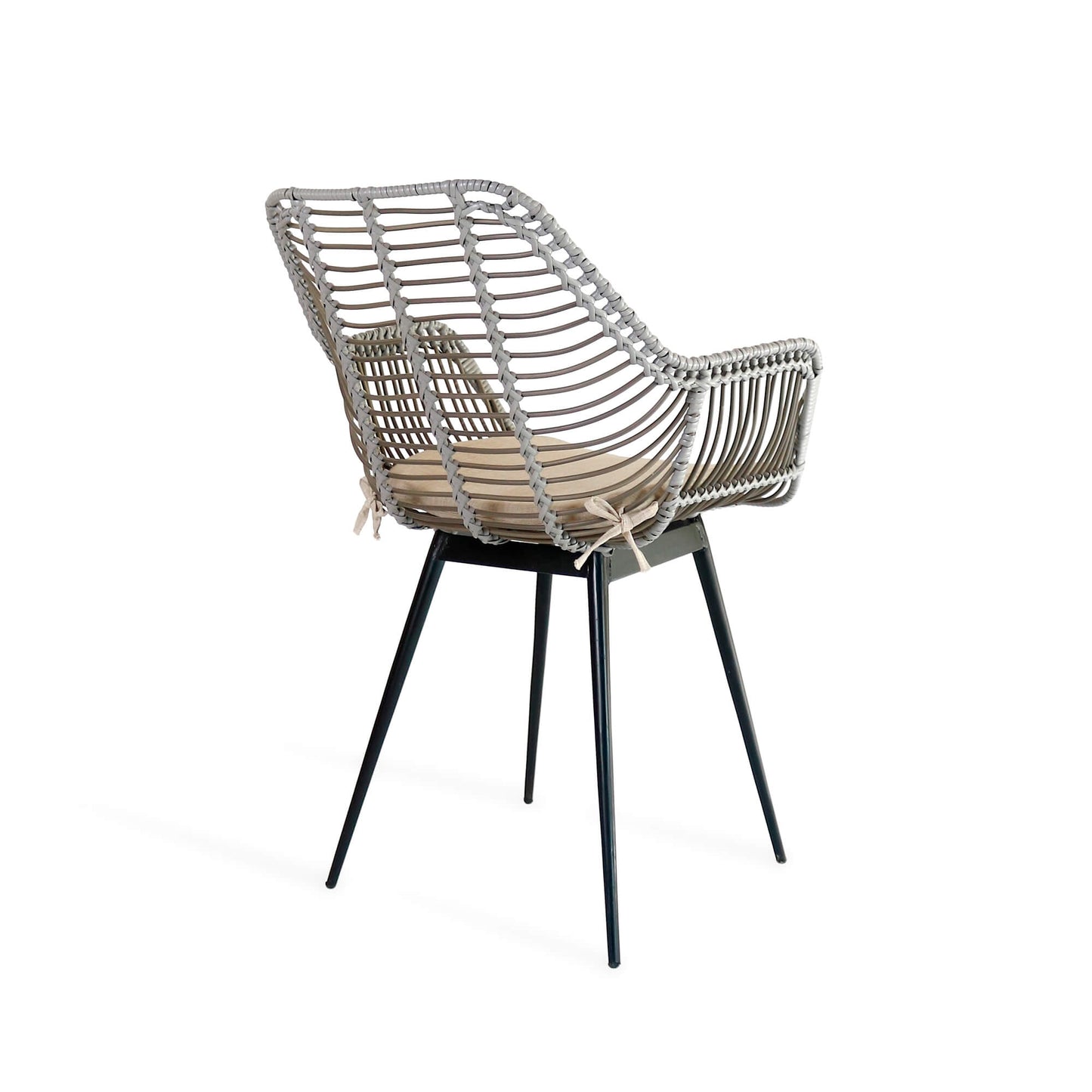 Jamilah Armchair With Natural Cushion