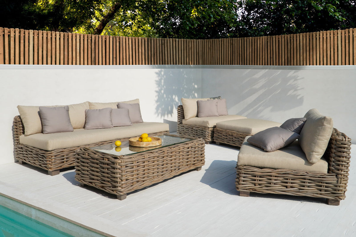 Saint Germany living set by BaliSouk – boho furniture made in Bali