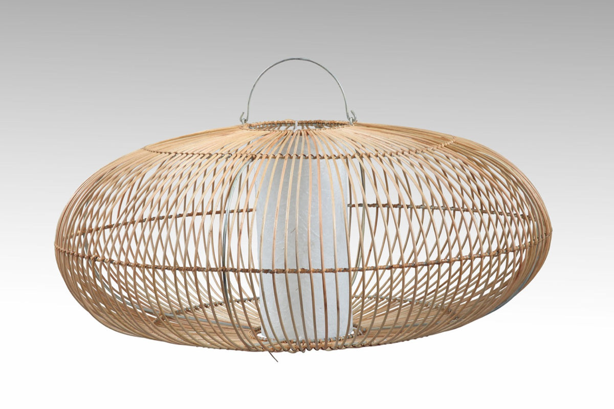 Bamboo lantern – Bamboo Lantern, natural natural materials in boho style
