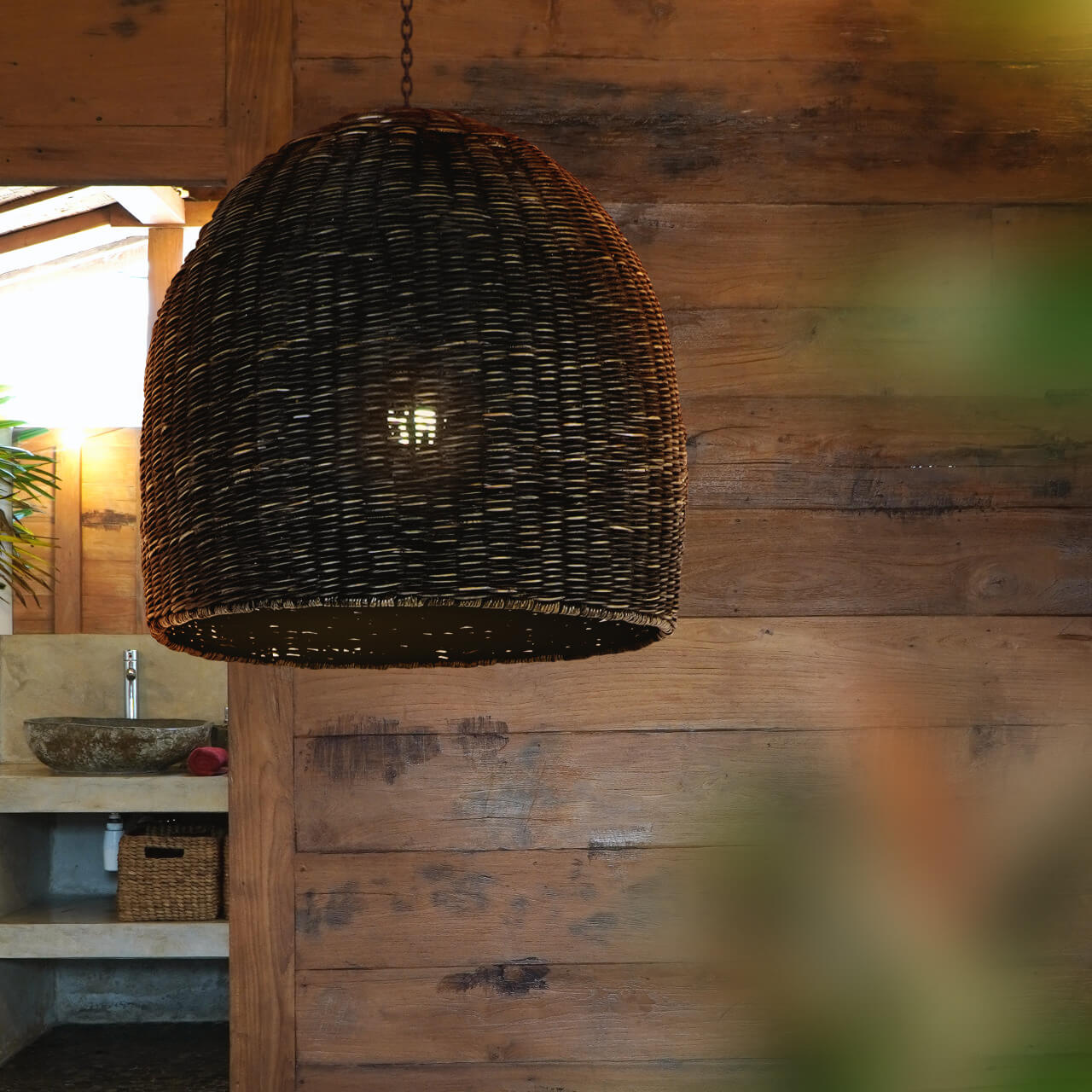 Kaba-Kaba Hanging Lamp Without Eletric Cable