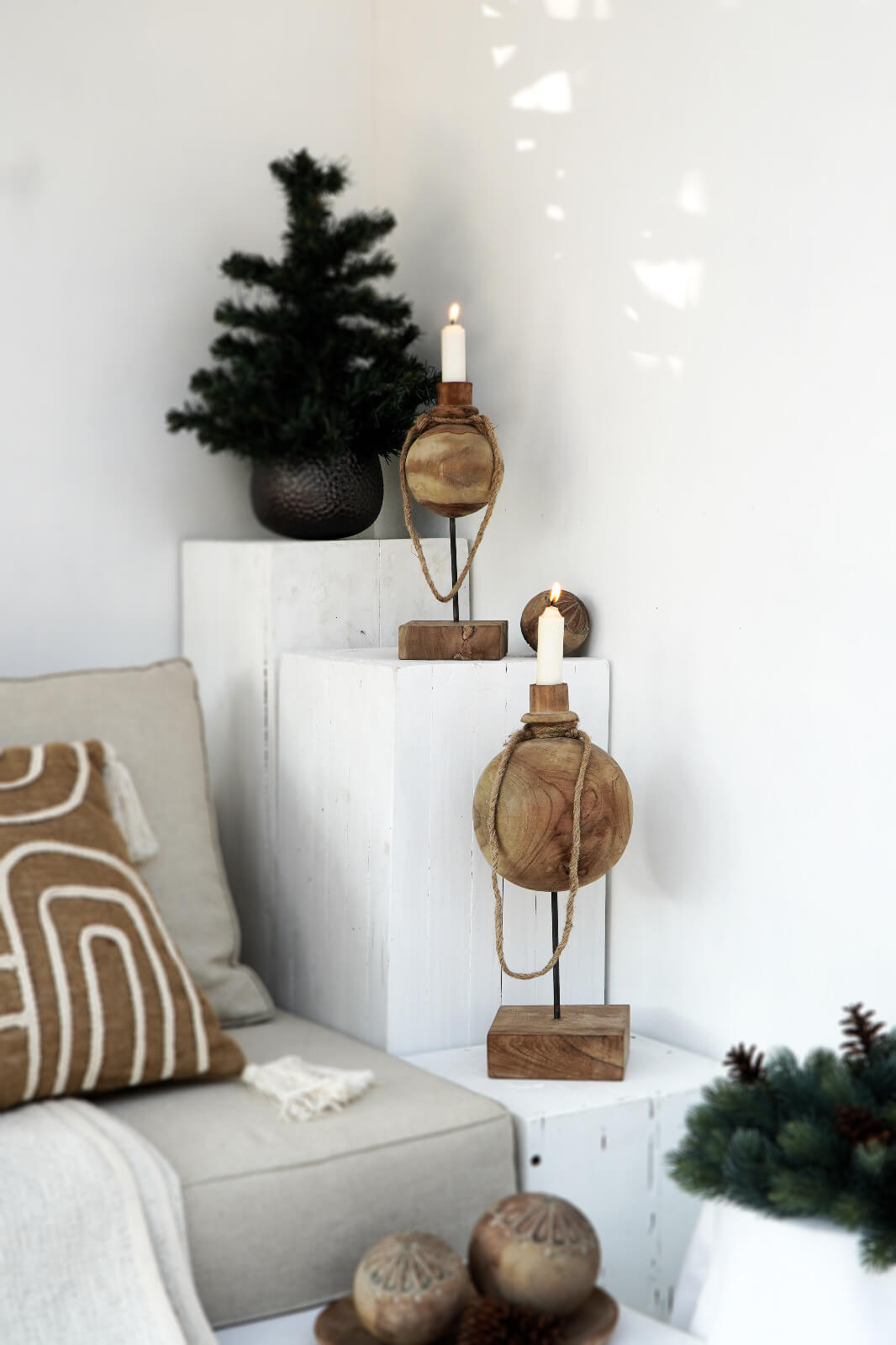 Strada Candle Holder Set Of Two