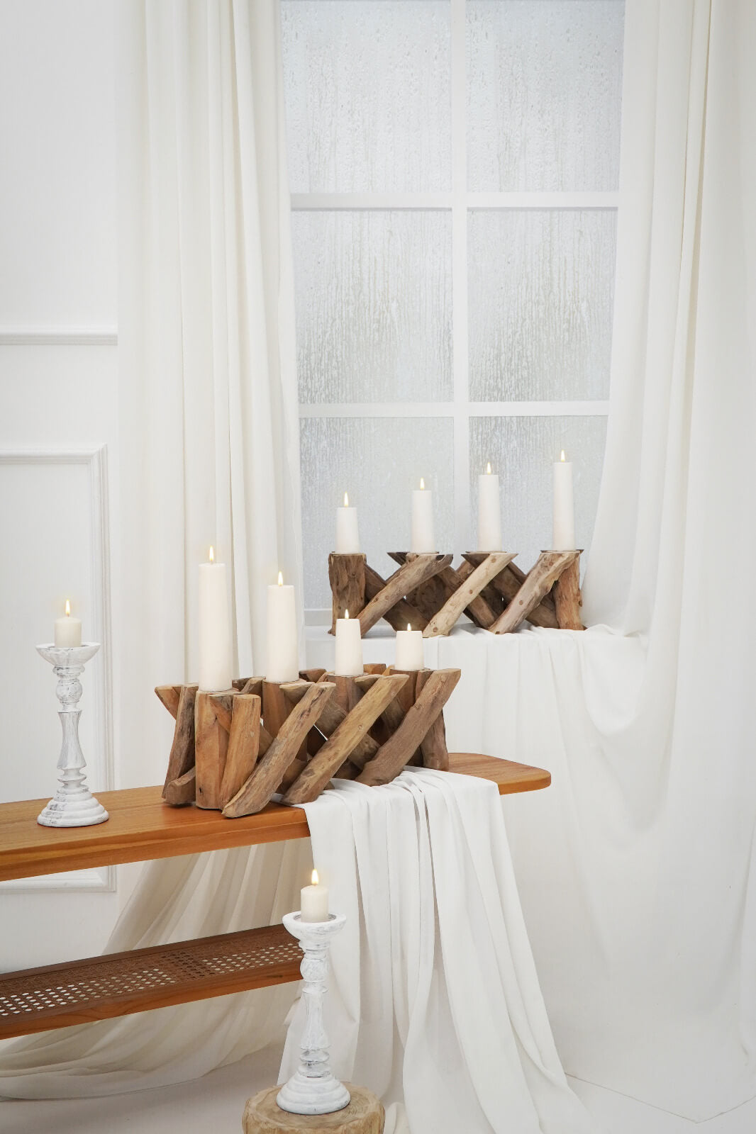 Elnur Candle Holder Set Of Two