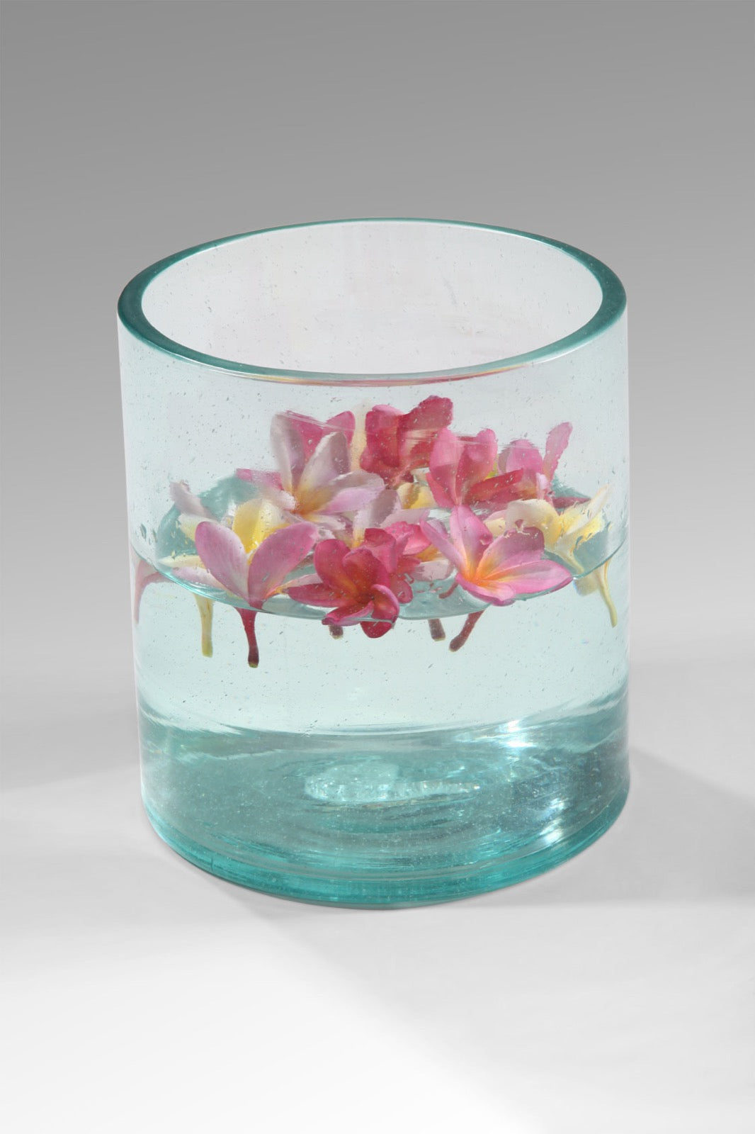 Glass decorative piece – Champagne Glass – boho decor handmade in Bali by BaliSouk