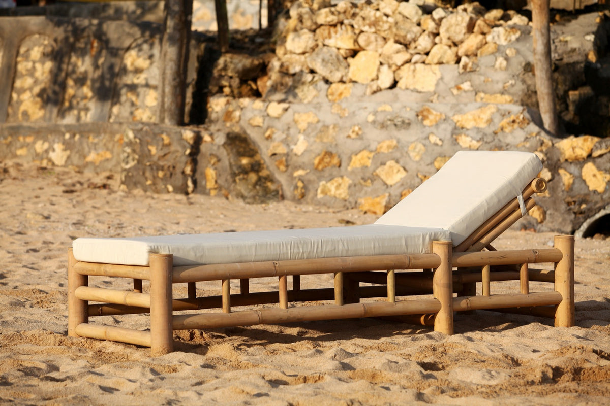 Bamboo sun lounger – Madrid – boho furniture handmade in Bali by BaliSouk