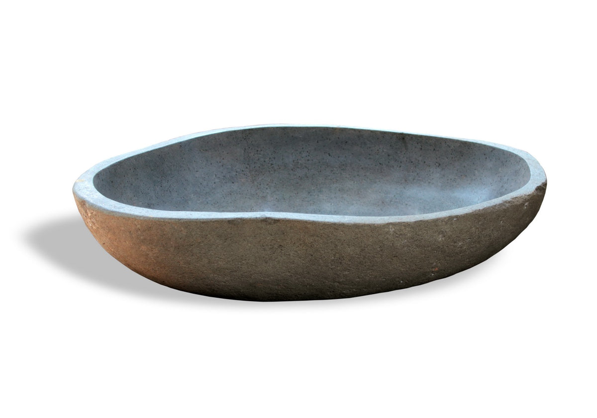 Stone washbasin – Stone – boho furniture handmade in Bali by BaliSouk