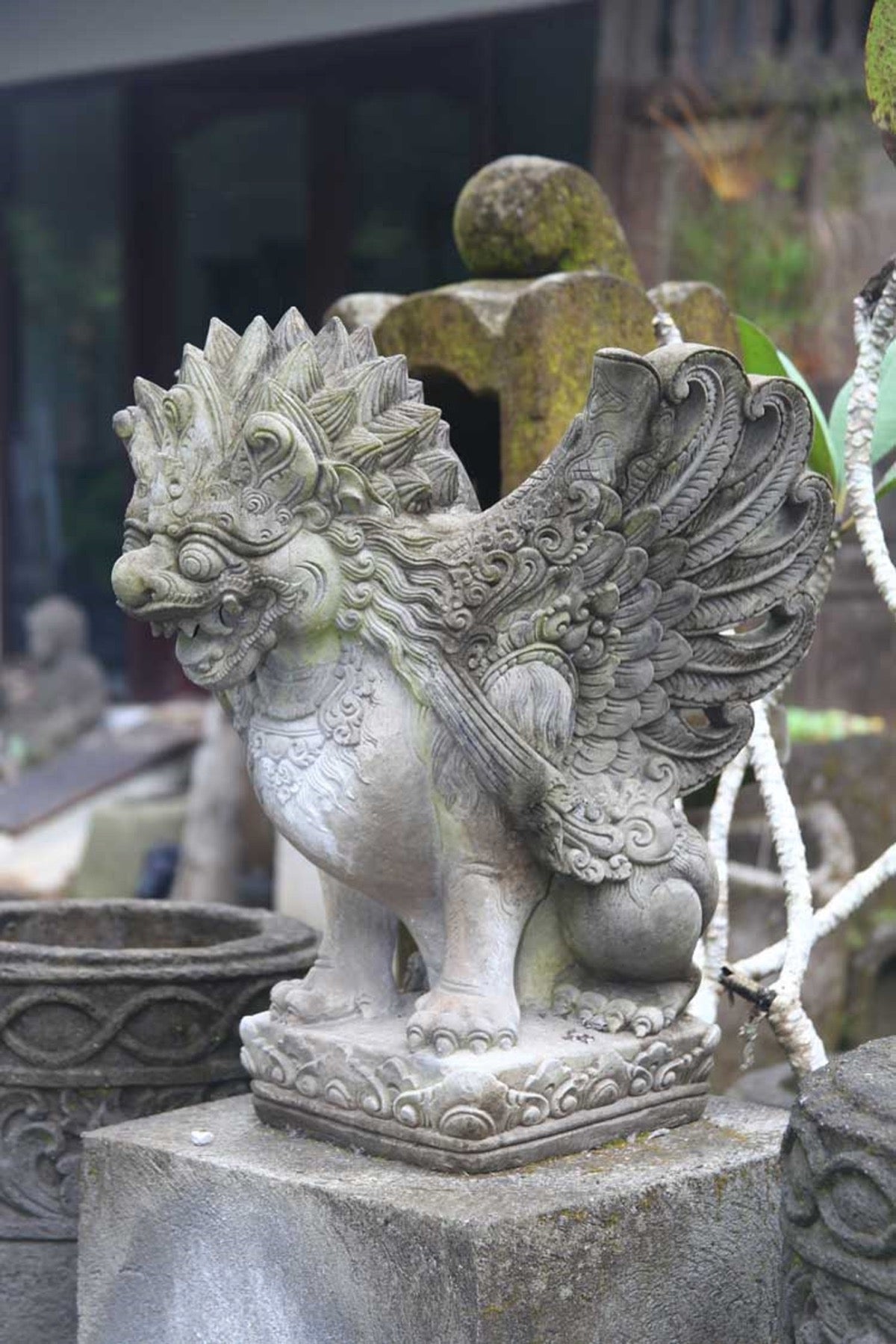 Bali Furniture – Garuda Statue – The Garuda Statue brings warmth, texture