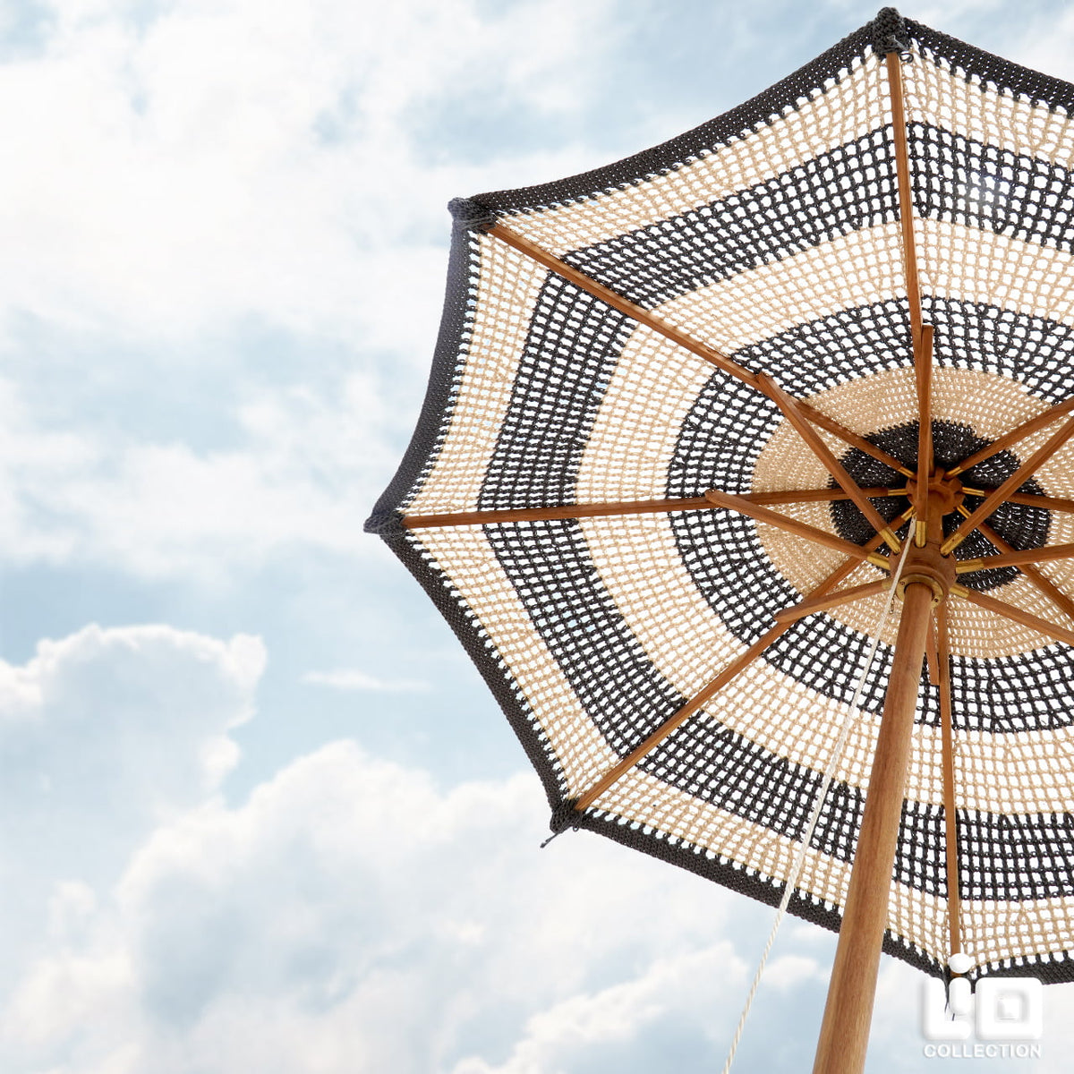 Rope umbrella San Remo Beach – boho furniture, handwoven and handmade in Bali