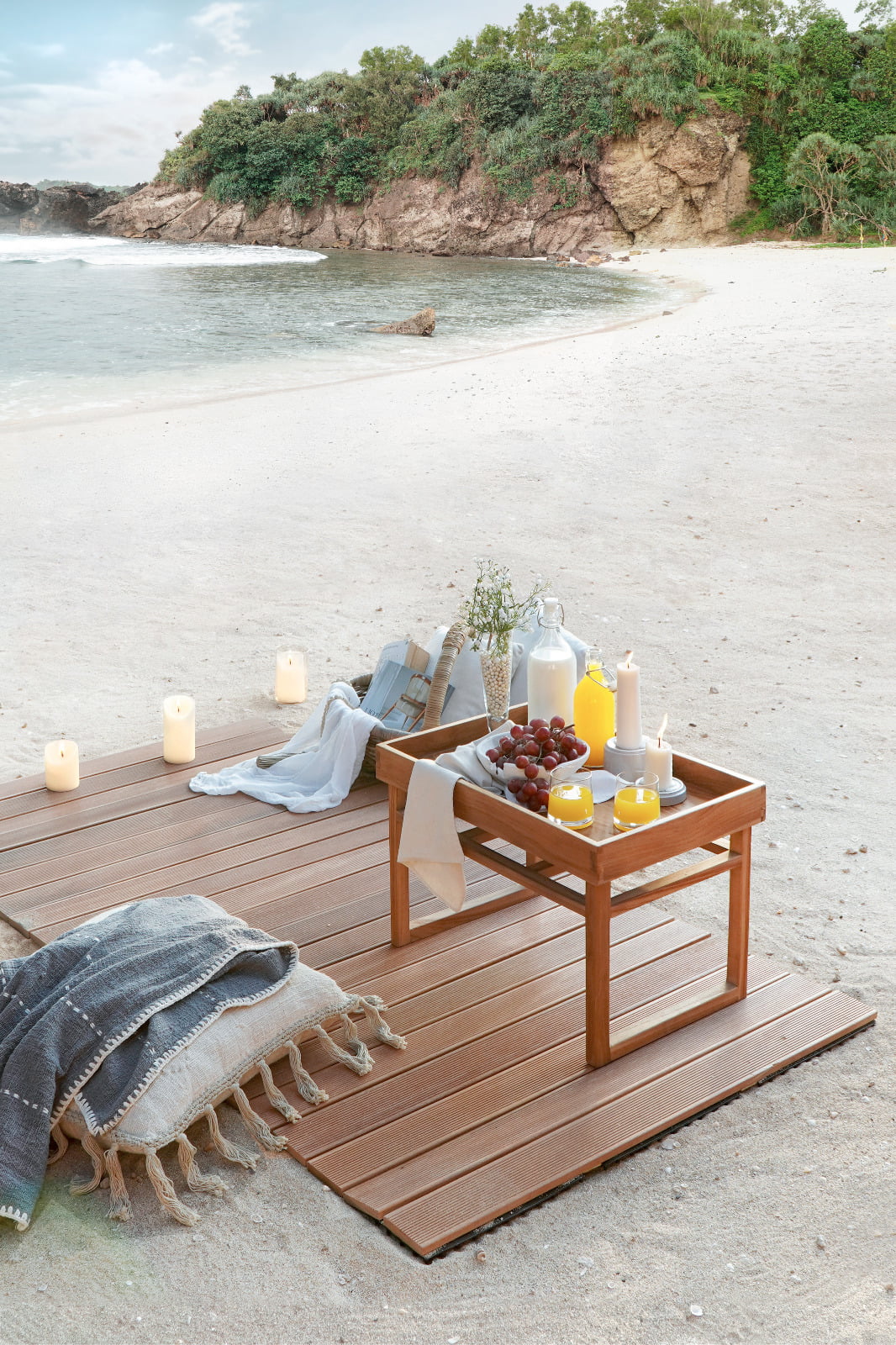 The Alan flooring – natural materials, boho decor handmade in Bali