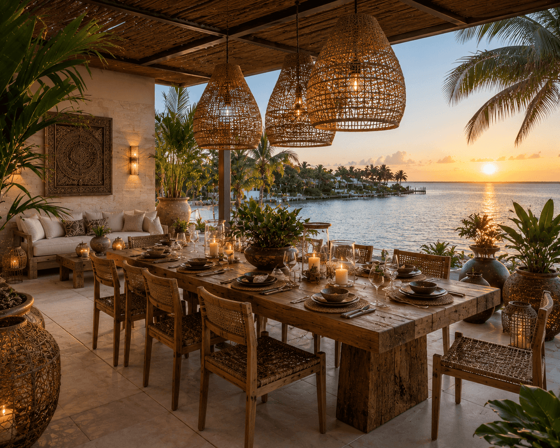 Bali Outdoor Dining Ideas for Elegant Entertaining