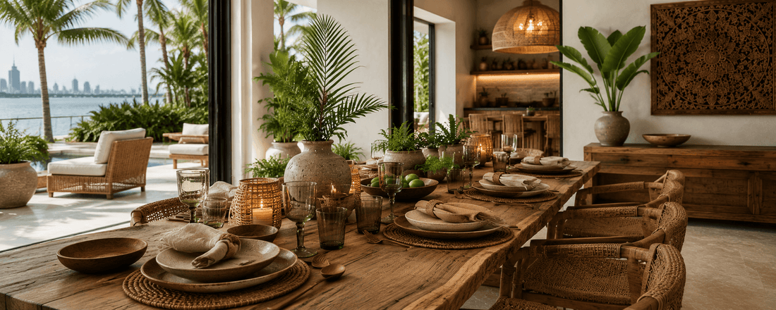 Bali Tableware Ideas for Elegant Hosting