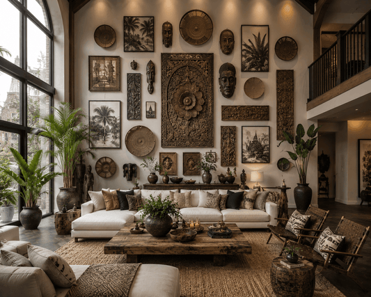 Bali Wall Decor Ideas for a Layered Interior