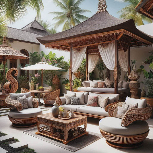 Luxury Bali Furniture Online: Balinese Furniture for Elegant Boho Interiors