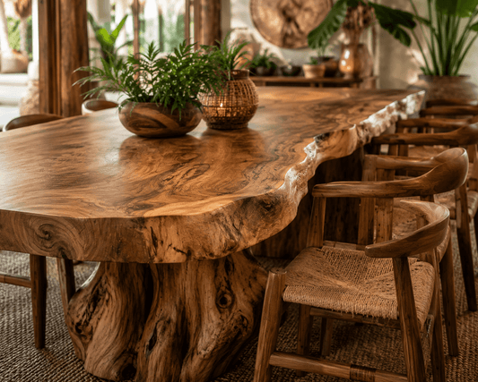 Best Bali Dining Tables for Warm and Elegant Dining Spaces
