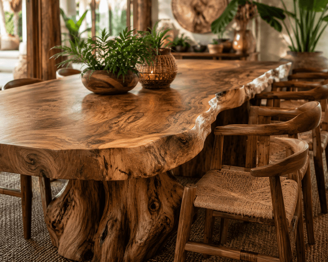 Best Bali Dining Tables for Warm and Elegant Dining Spaces