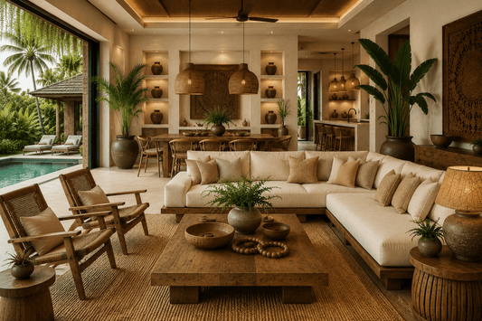 Best Furniture Collections for Organic Modern Interiors Inspired by Bali
