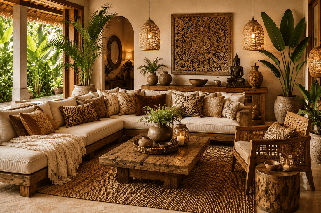Boho Luxury Decor Ideas with Bali Furniture