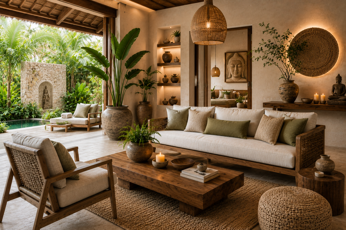 How to Create Timeless Interiors with Bali Furniture and Natural Stone