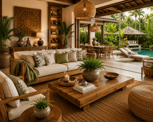 How to Build a Premium Resort Atmosphere at Home with Bali Furniture