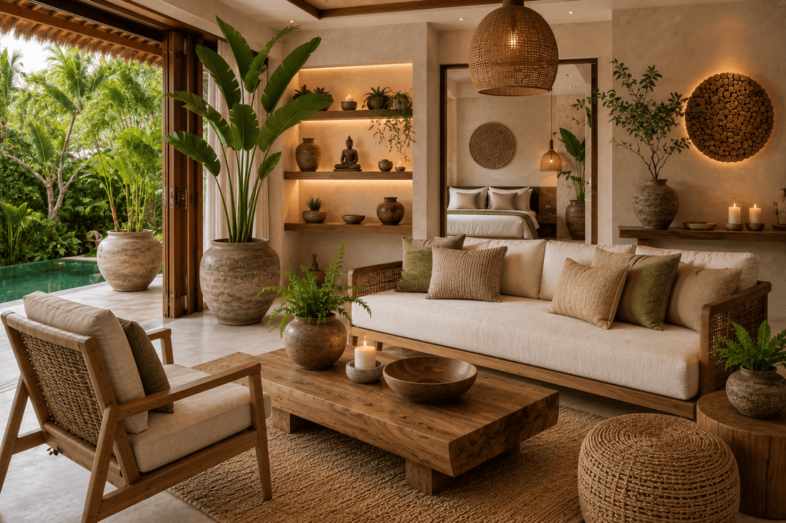 How to Design a Luxury Airbnb with Bali Furniture and Tropical Decor