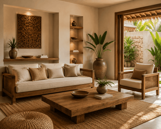 How to Design a Warm Minimalist Home with Bali Furniture