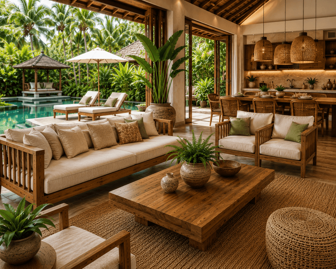 The Ultimate Guide to Boho Luxury Interiors with Bali Furniture