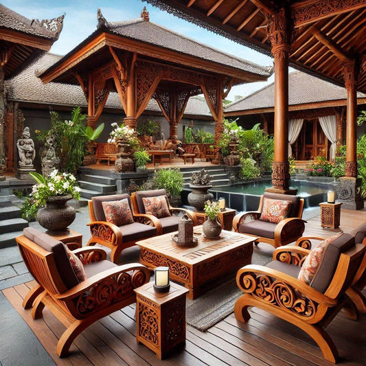 Bali Furniture Outdoor: Teak Furniture for Elegant Gardens, Patios and Terraces