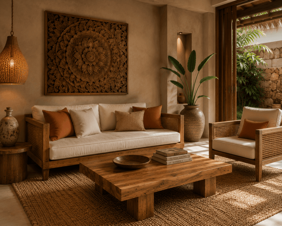 Why Warm Earthy Colors Work Perfectly with Bali Furniture
