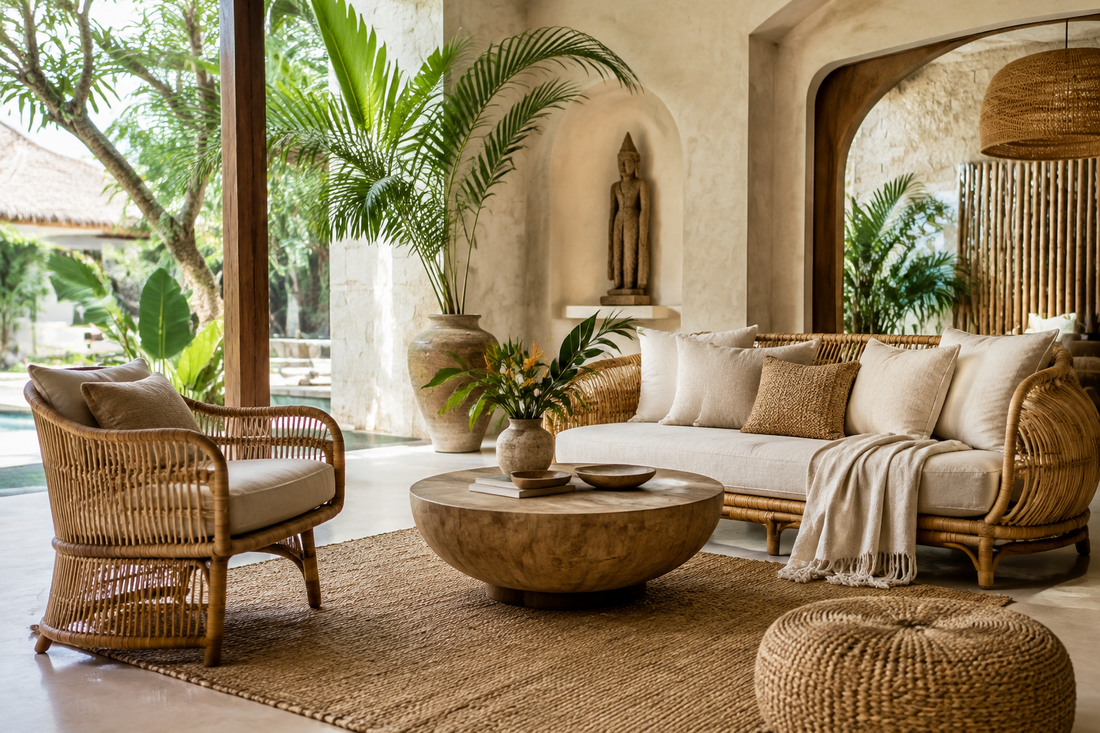 Bali Boho Furniture Style: How Balinese Craft Creates the Authentic Boho Look
